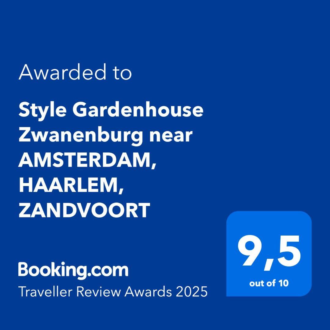 Style Gardenhouse Zwanenburg Near Amsterdam, Haarlem, Zandvoort Экстерьер фото